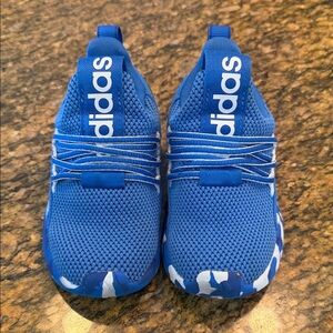 Adidas Kids Blue Camouflage Sneakers